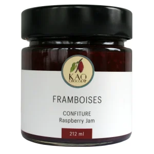 Confiture de framboises Kao Chocolat