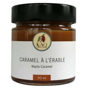 kao chocolat caramel erable