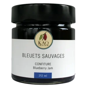 kao chocolat confiture bleuets sauvages