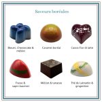 saveurs boreales 6 chocolats fins